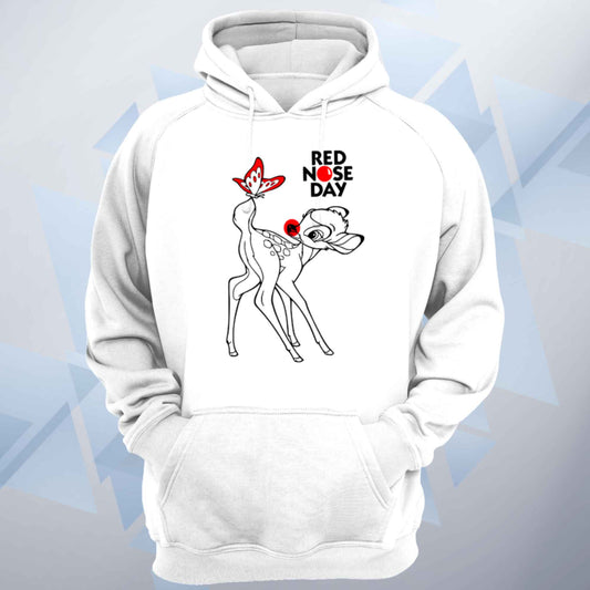 Red Nose Day Bambi Unisex Hoodie