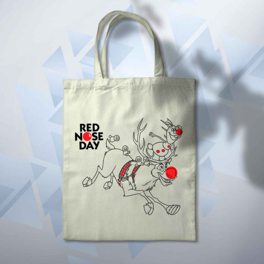 Red Nose Day Olaf And Sven Tote 10L Bag
