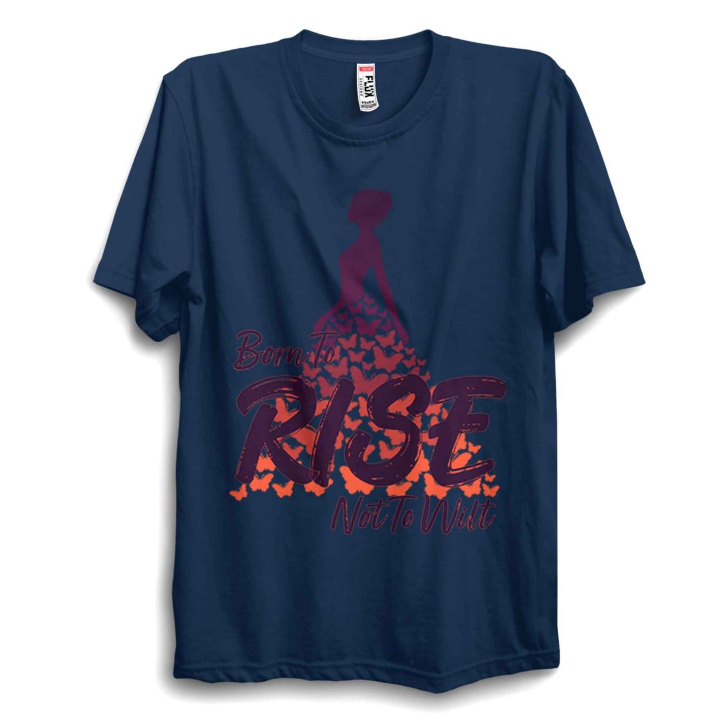 Born to Rise Rainbow Butterfly Unisex T-Shirt
