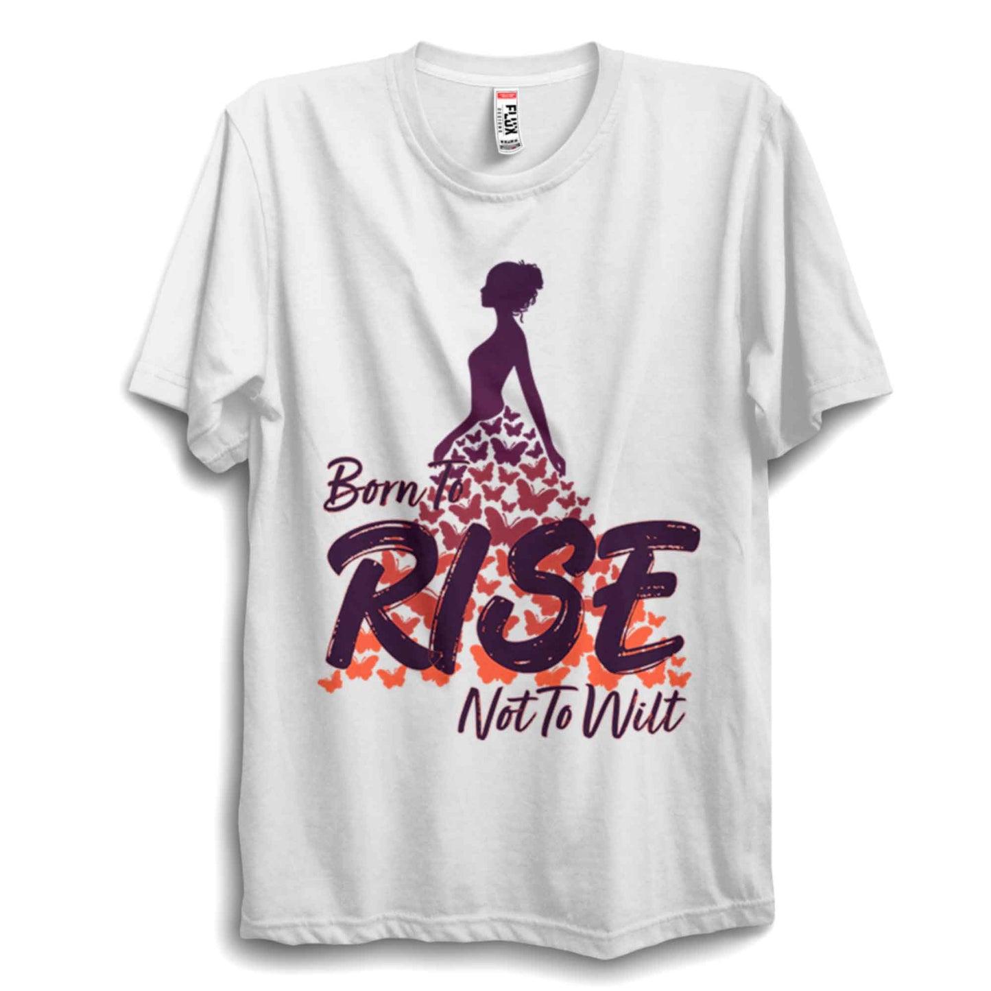 Born to Rise Rainbow Butterfly Unisex T-Shirt