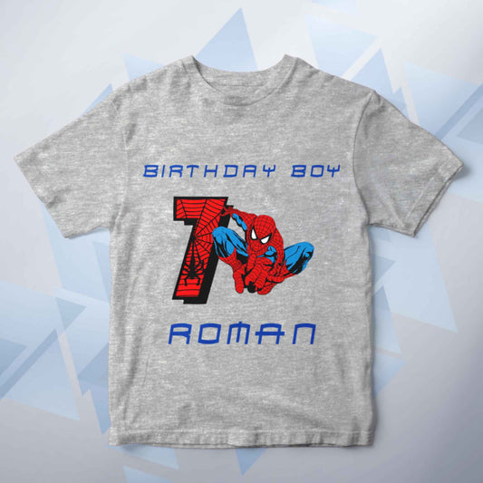 Spider Birthday Classic Kid's T Shirt