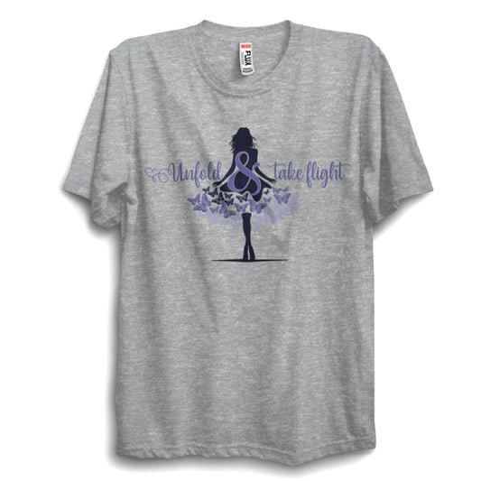 Unfold and Take Flight Butterfly Unisex T-Shirt