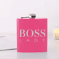 Boss Lady Hip Flask 6oz