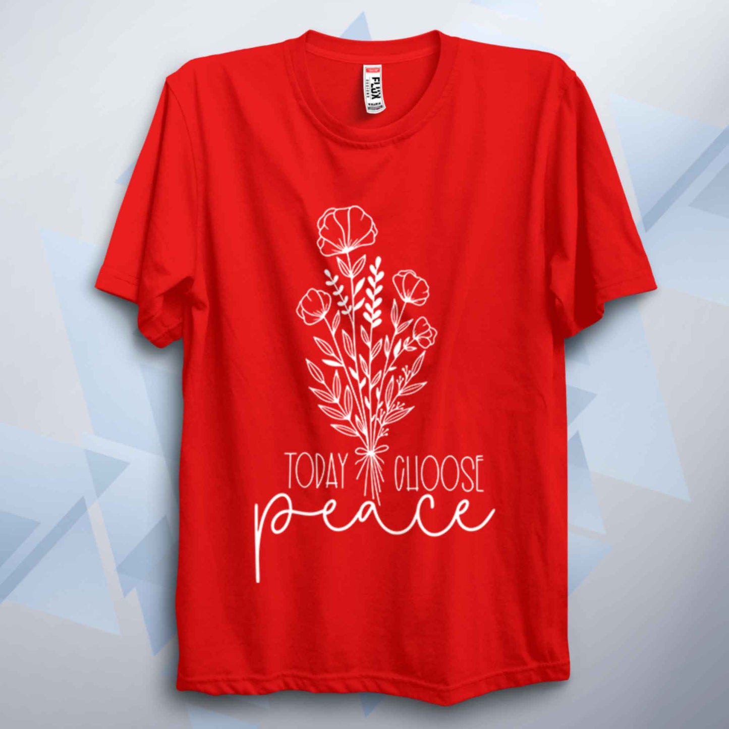 Choose Peace Inspirational Unisex T Shirt