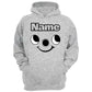 Smiling Vacuum Hoover Personalised Unisex Hoodie