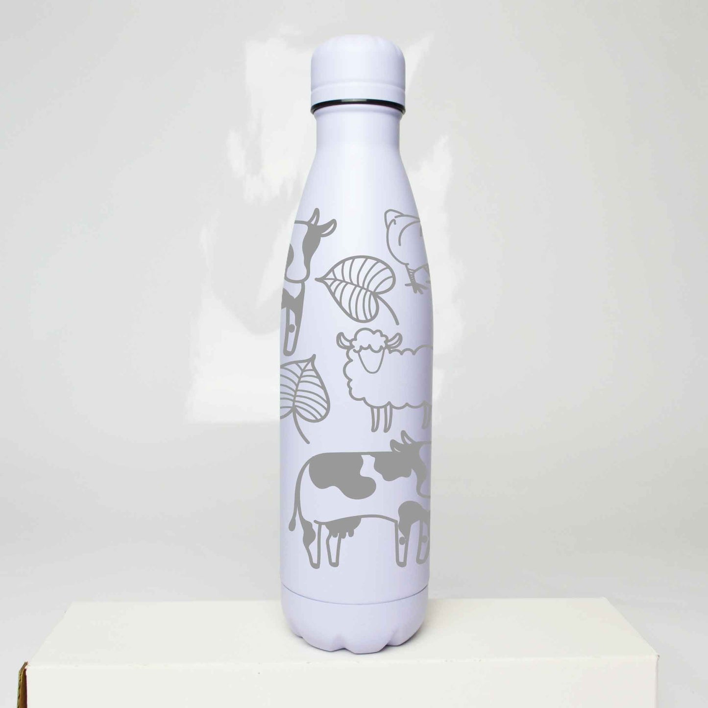 Farm Friends Stainless Steel Thermos Bottle – 500ml BPA-Free Insulated Flask