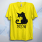 Halloween Meow Unisex T Shirt