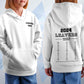 Personalised LEAVERS Long List 2024 Name On Top Kids Hoodie Custom Names