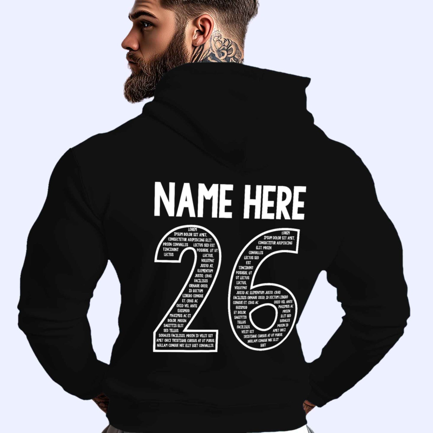 Personalised LEAVERS Hoodie 2026 Stylised Design