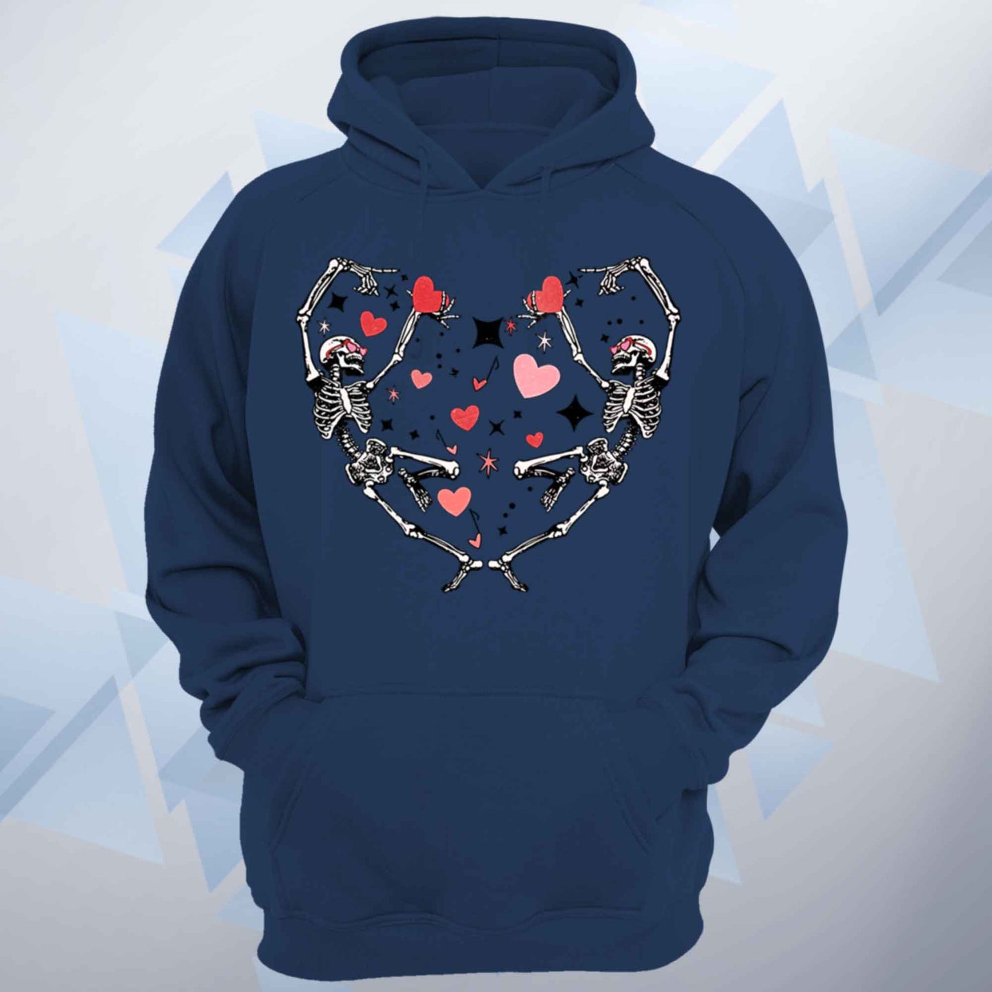 Dancing Love Skeletons Unisex Hoodie