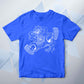 Luffy Gear 5 Line Art Kids Unisex T Shirt