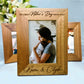 Personalised My First Mothers Day With You Photo Frame Oak Frame