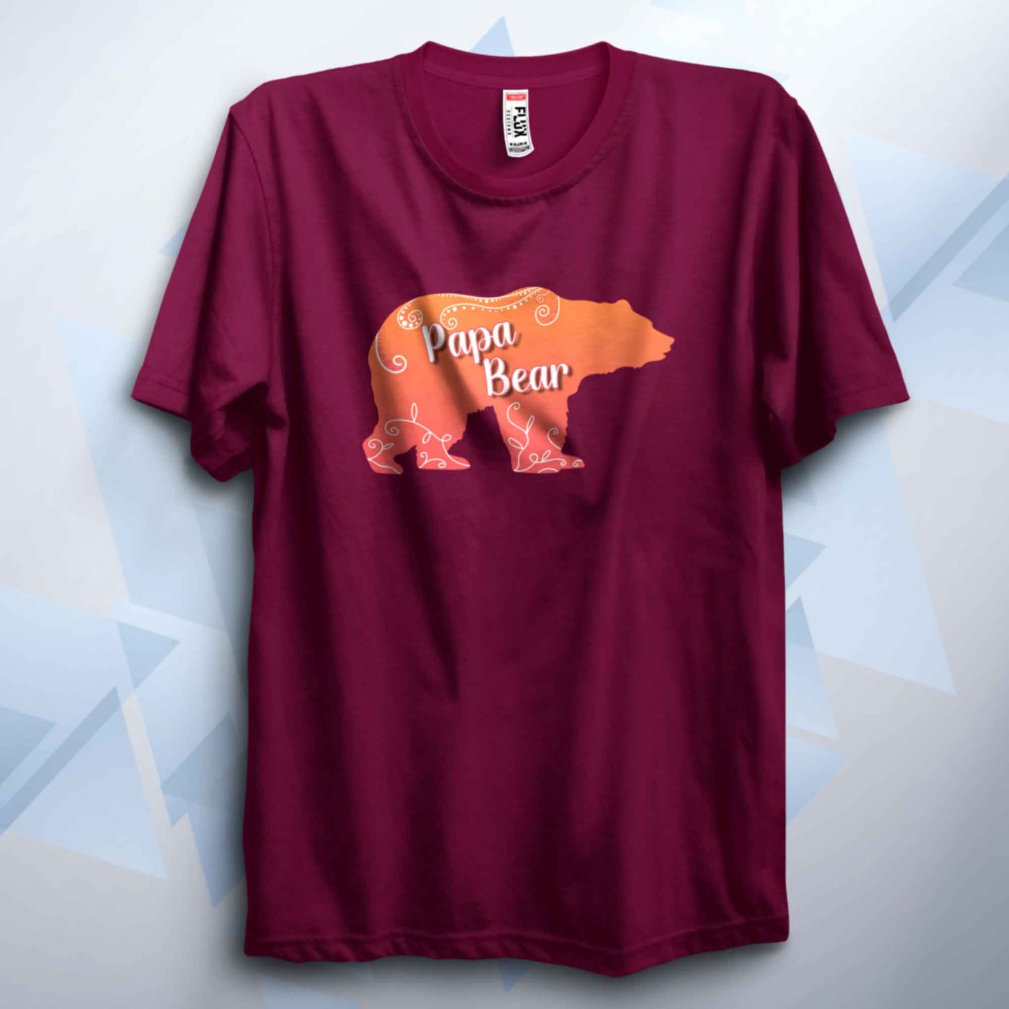 Papa Bear Sunrise T Shirt