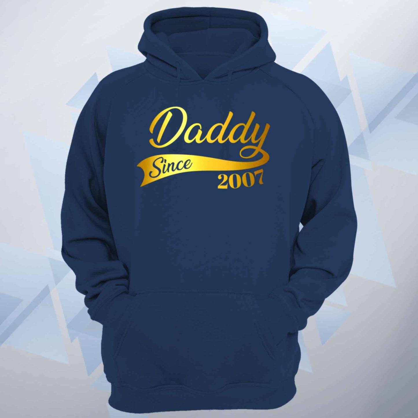 Personalised Year Daddy Since Hoodie