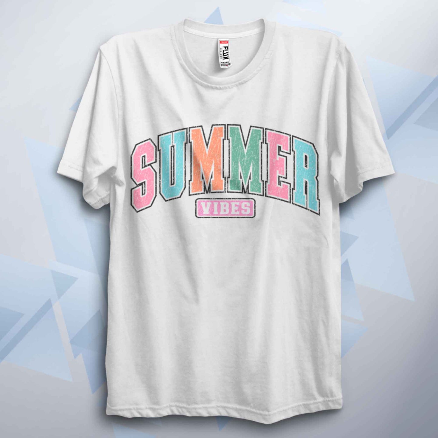 Retro Summer Vibes Unisex Adult T Shirt