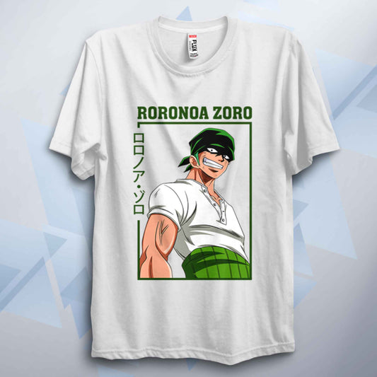 Roronoa Zoro Framed T Shirt