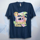 Retro Flamingo Summer Vibes Unisex Adult T Shirt