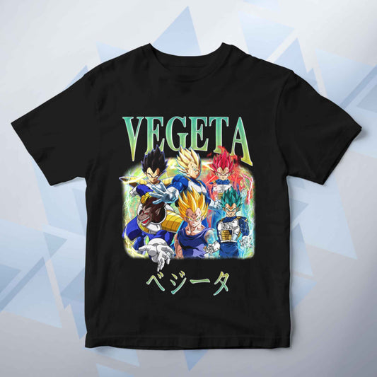 Vintage Vegeta Kids Unisex T Shirt Anime