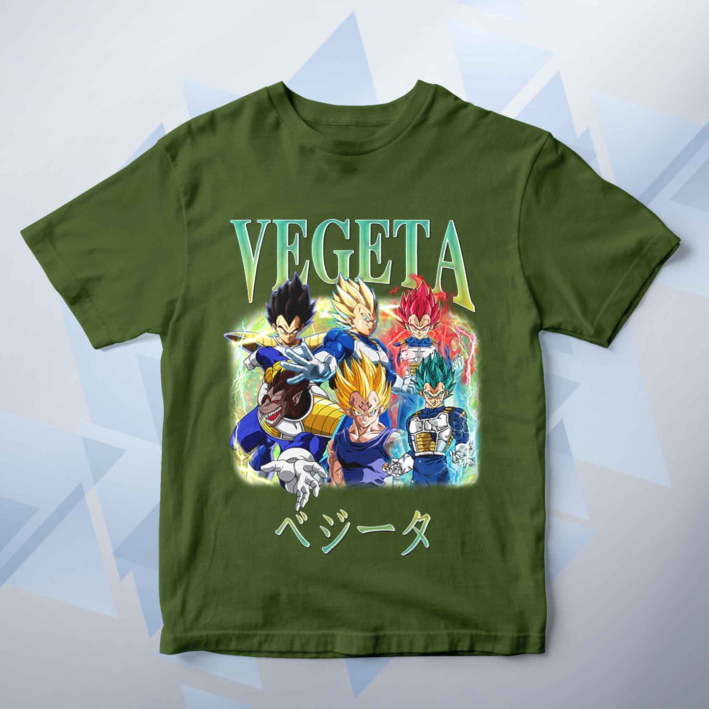 Vintage Vegeta Kids Unisex T Shirt Anime
