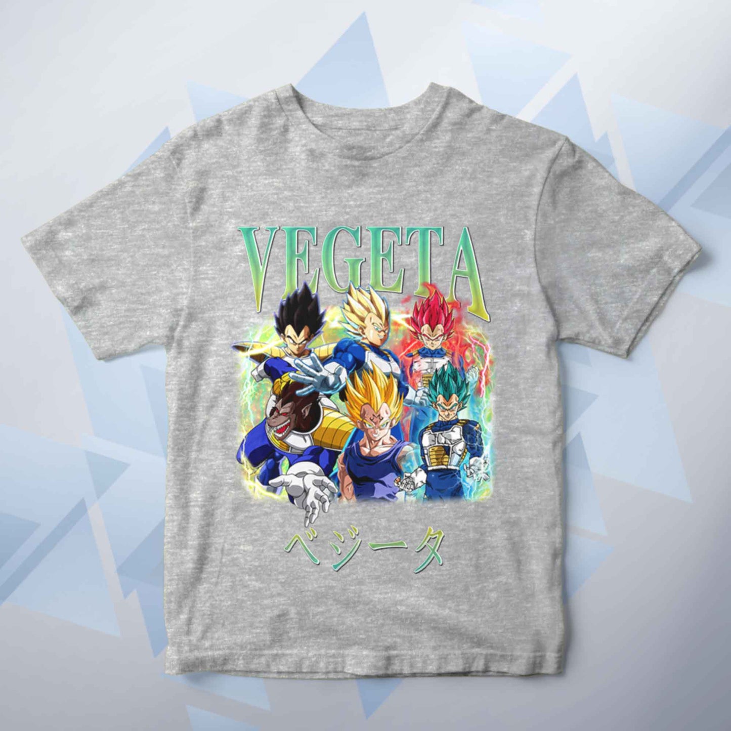 Vintage Vegeta Kids Unisex T Shirt Anime