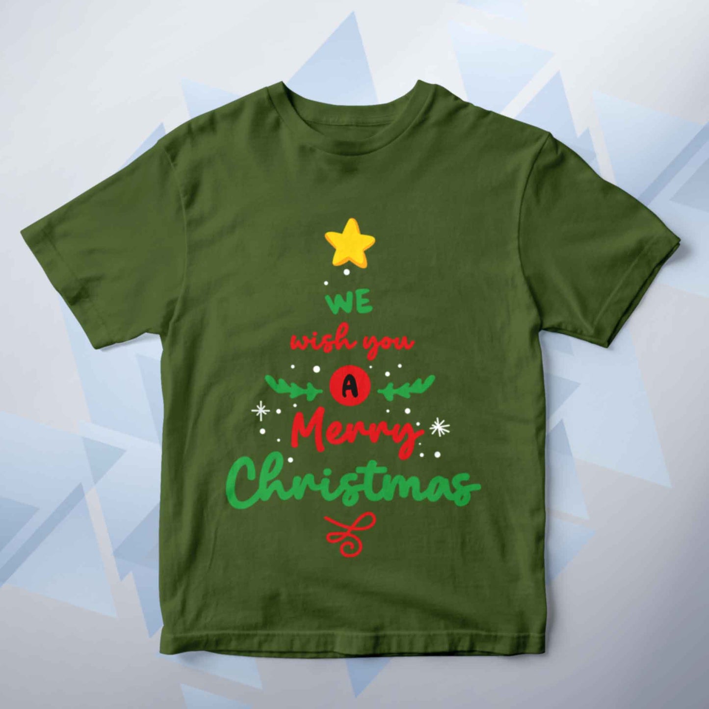 We Wish You A Merry Christmas Tree Classic Kid's T Shirt