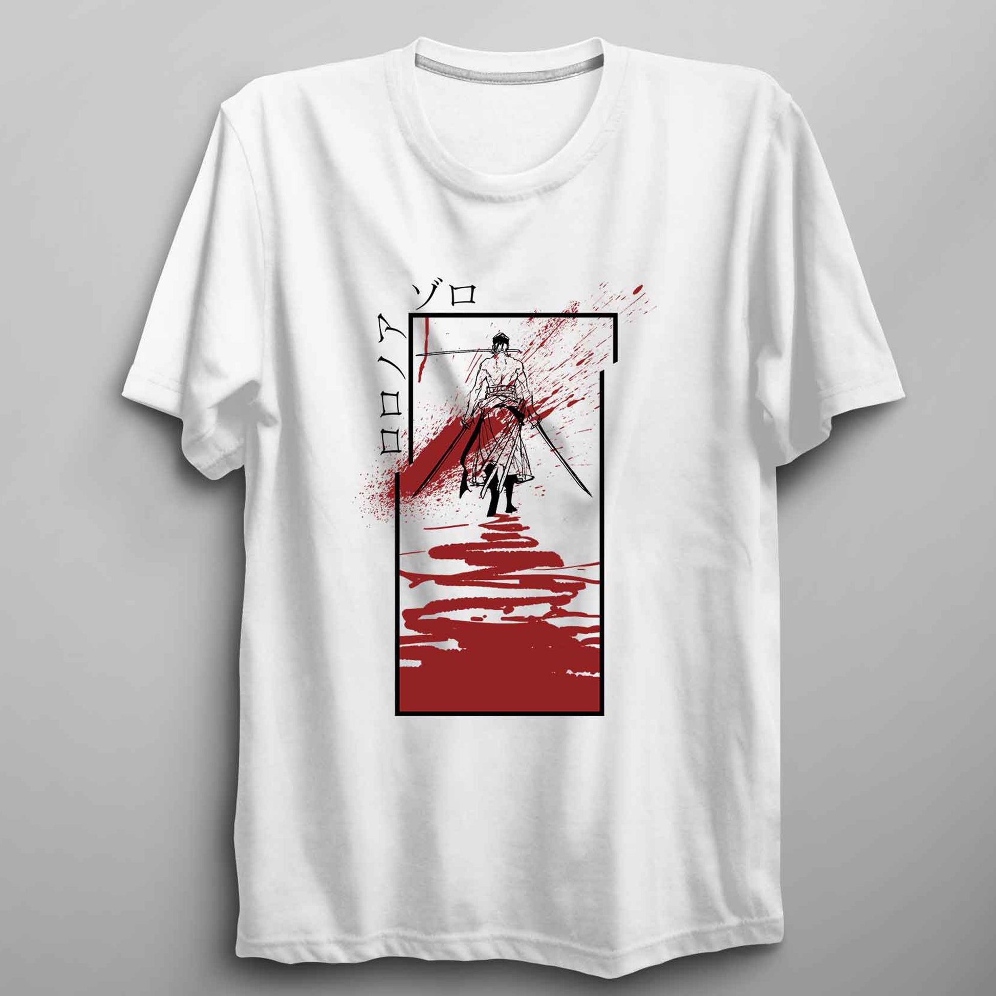 Three Sword Style T Shirt Roronoa Anime Shirt - FLUX DESIGNS