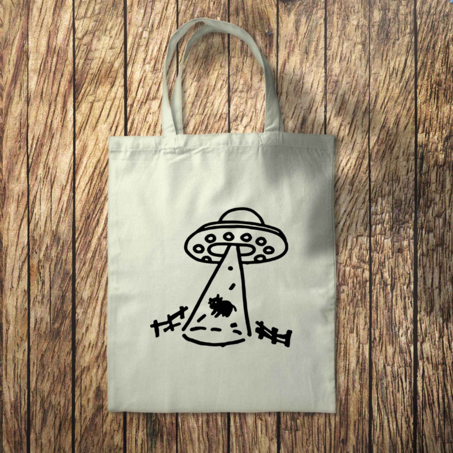 Abduction Cow Tote 10L Halloween Bag