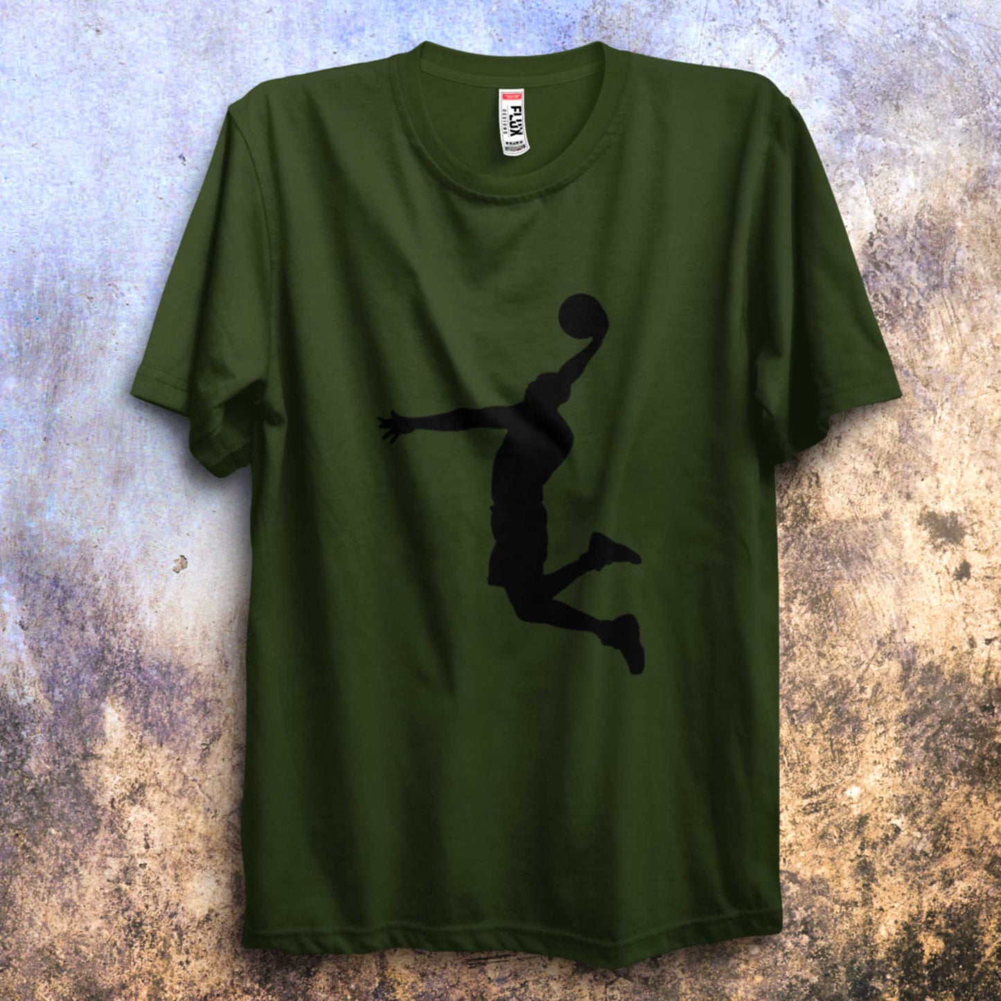 Basketball Slam Dunk Pose T Shirt