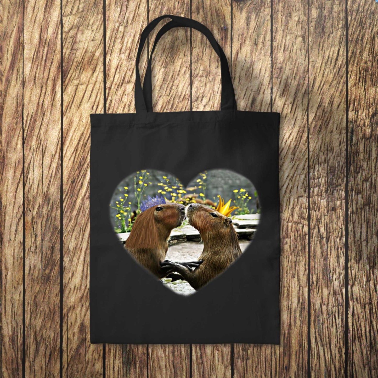 Capybara Kisses Tote Bag 10L Bag