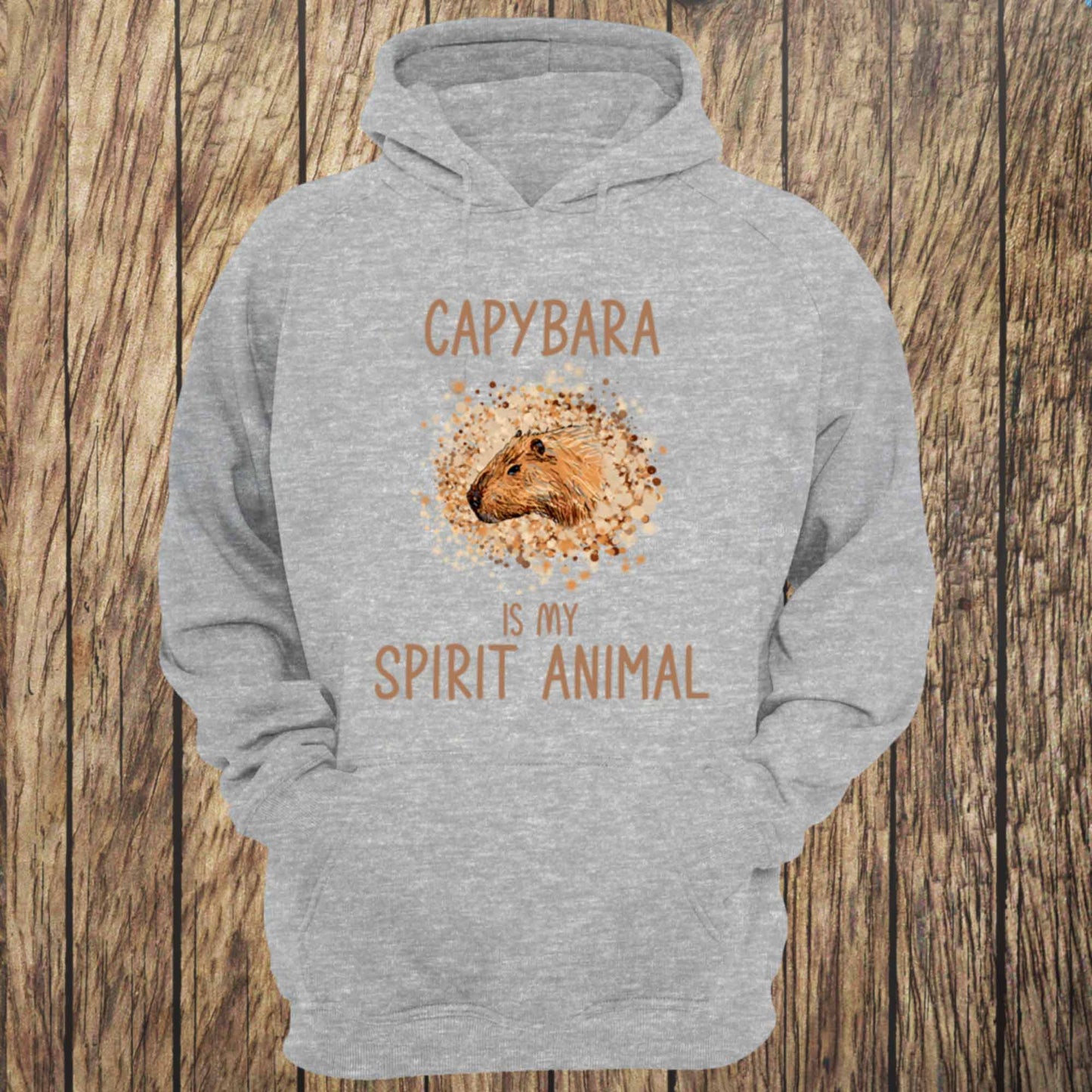 Capybara is my Spirit Animal Unisex Hoodie