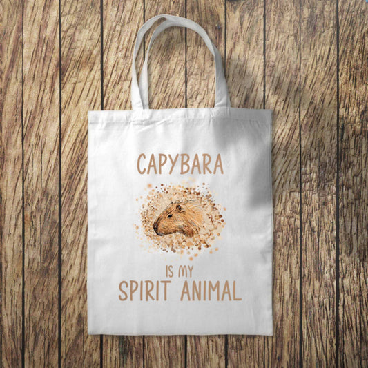 Capybara Is My Spirit Animal Tote Bag 10L Bag