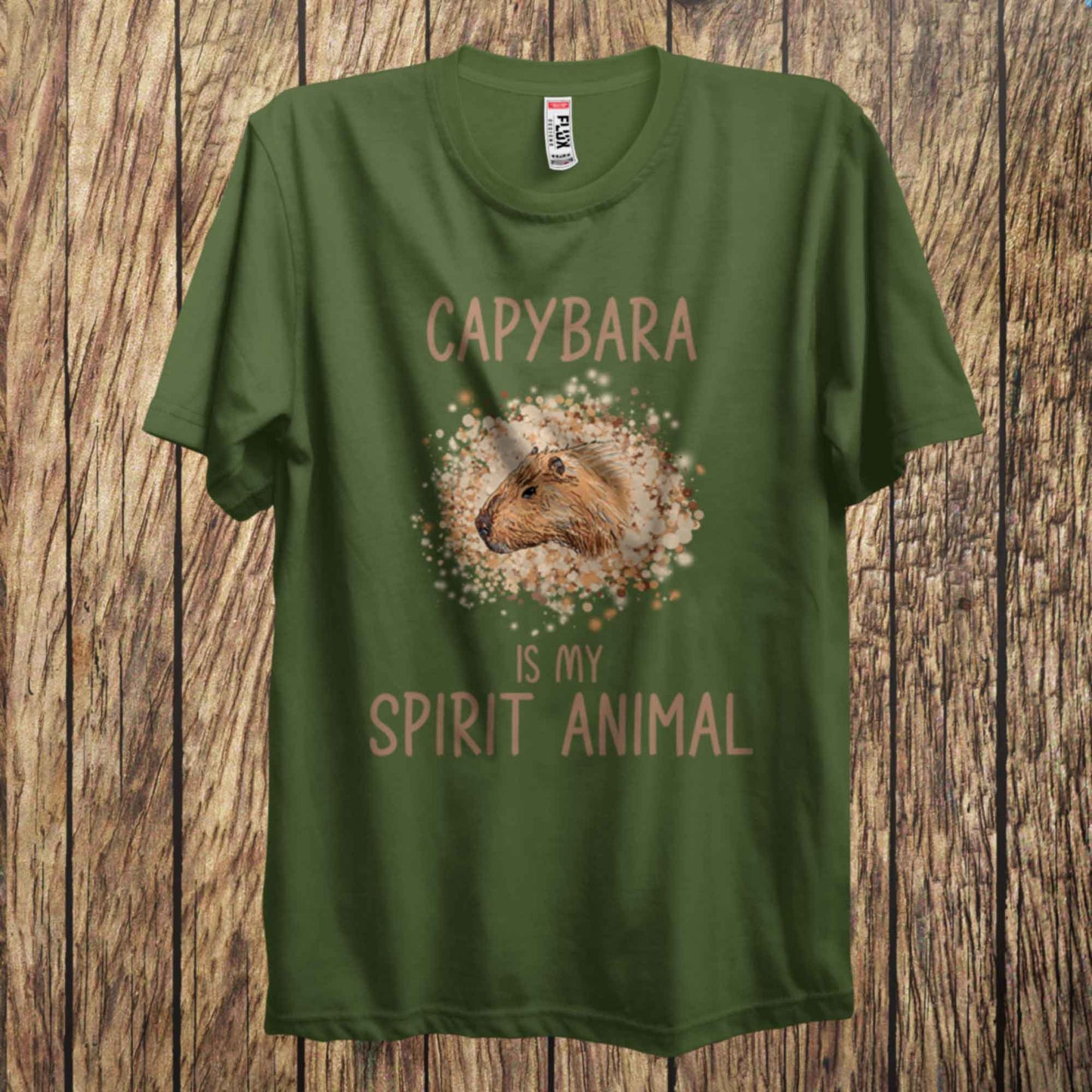 Capybara Is My Spirit Animal T Shirt
