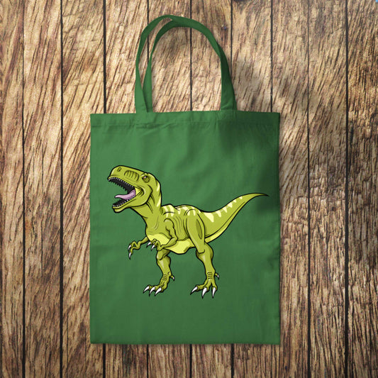 Light Dinosaur Tote Bag 10L Bag