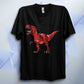 Red Dinosaur Classic Kid's T Shirt