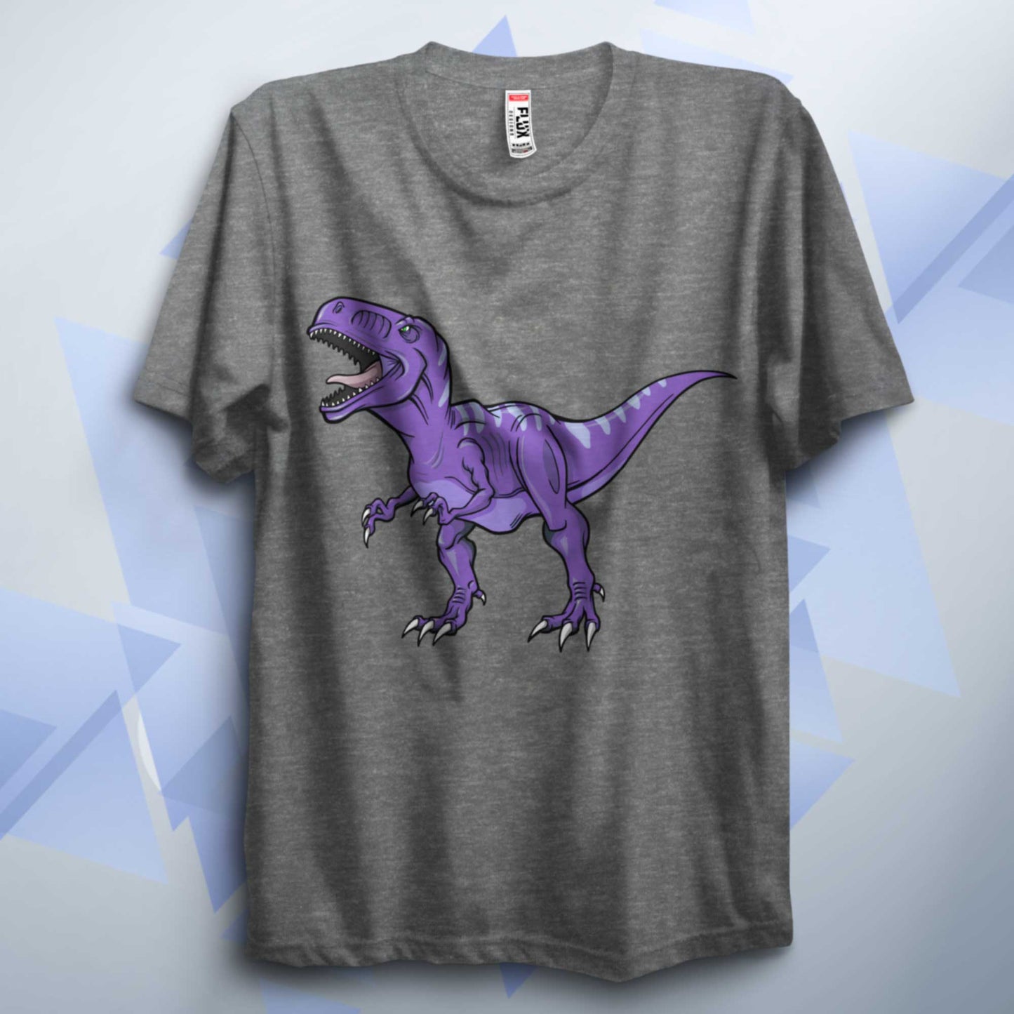 Purple Dinosaur Classic Kid's T Shirt