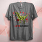 Valentines Loveasaurus Yellow Dinosaur T Shirt