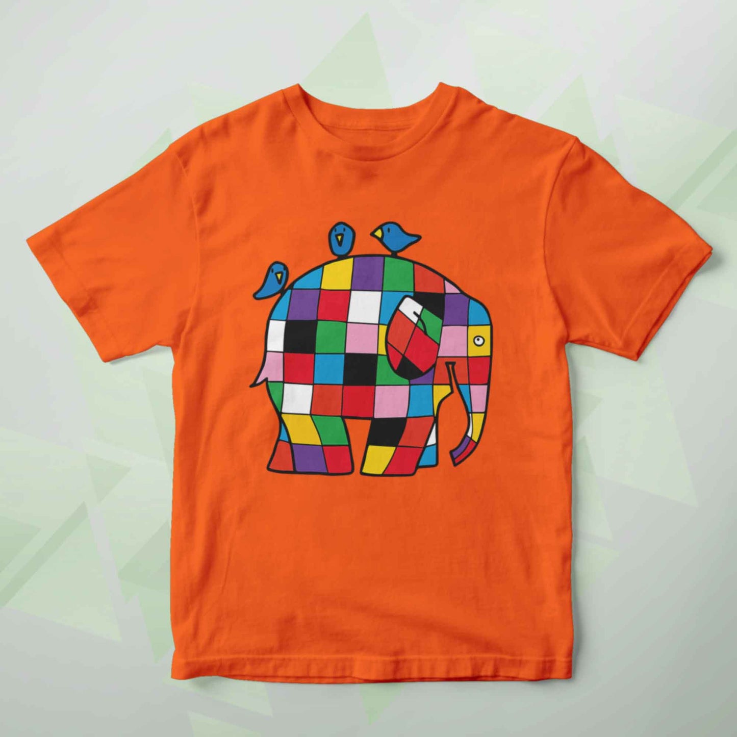 Patched Elephant Classic Kid's T Shirt