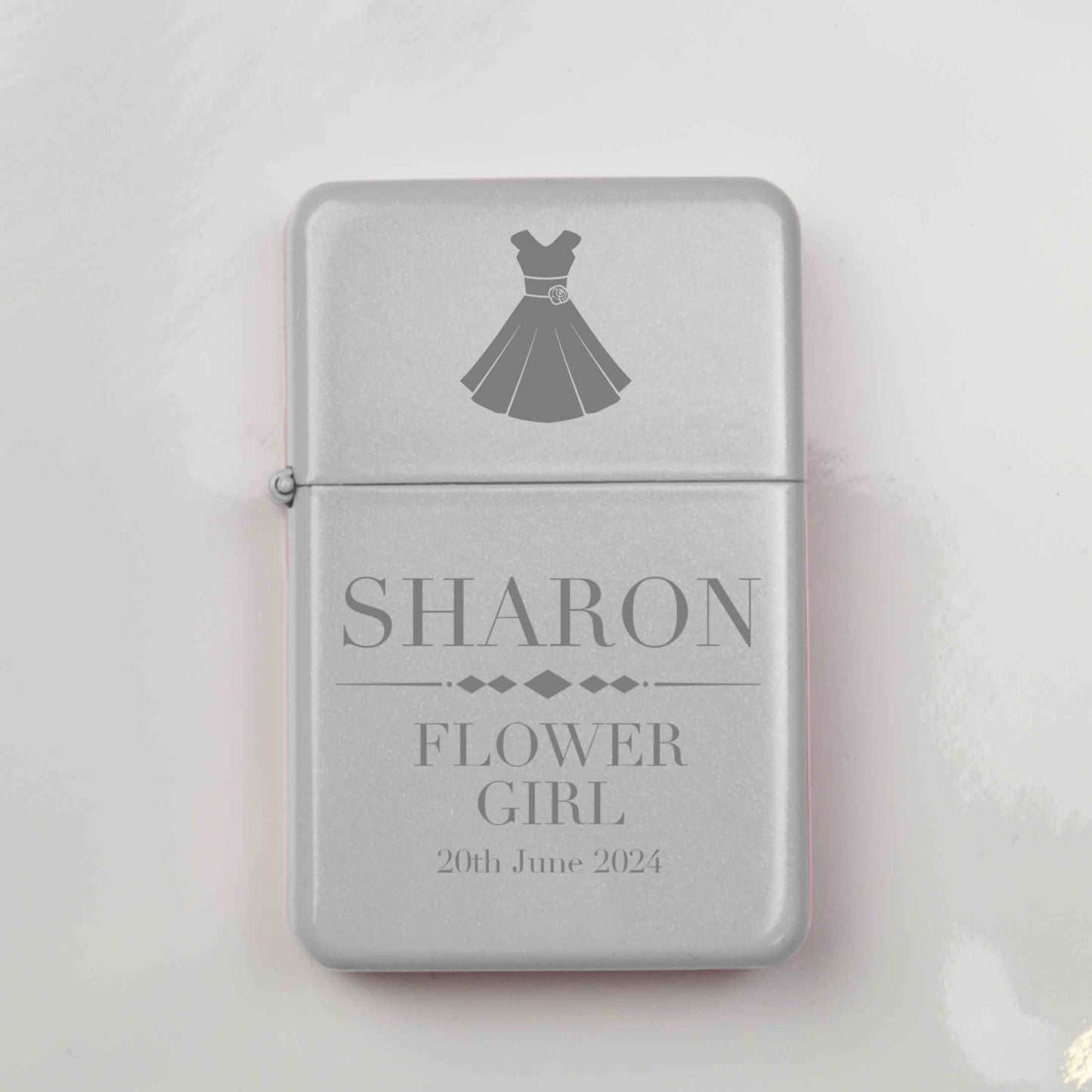 Personalised Dress Wedding Lighter Wedding Gifts