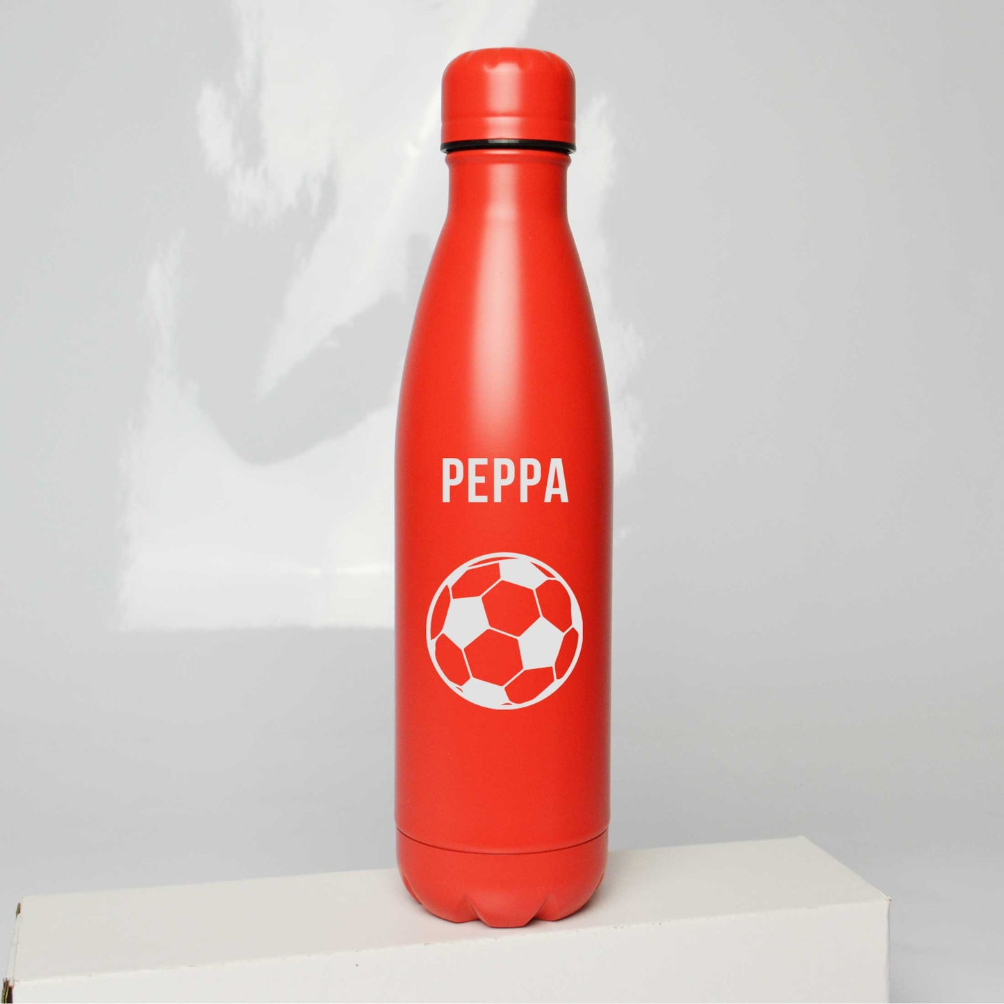 Personalised Football Engraved Thermos Bottle 500ml