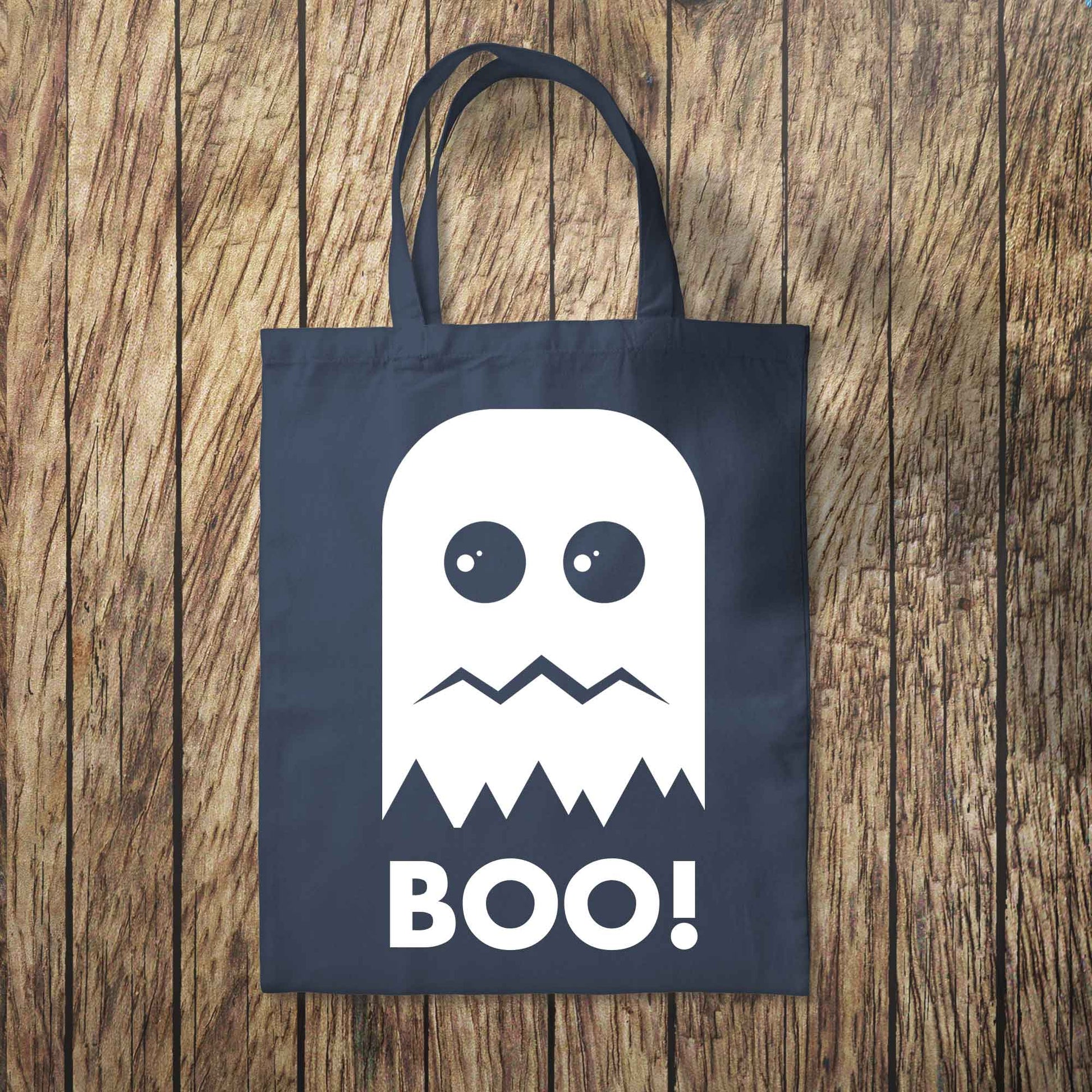 Halloween Tote Bag Ghost BOO! 10L Bag - FLUX DESIGNS