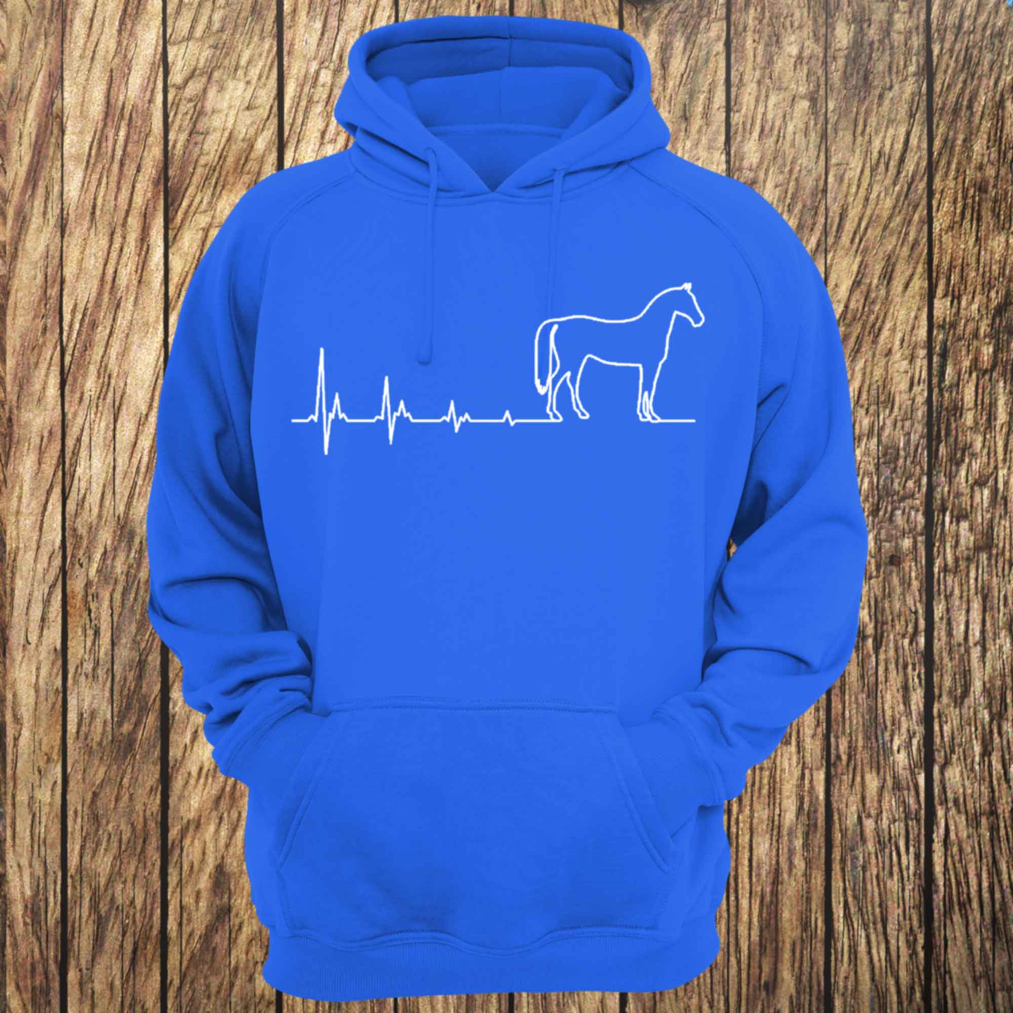 Horse heartbeat clearance hoodie