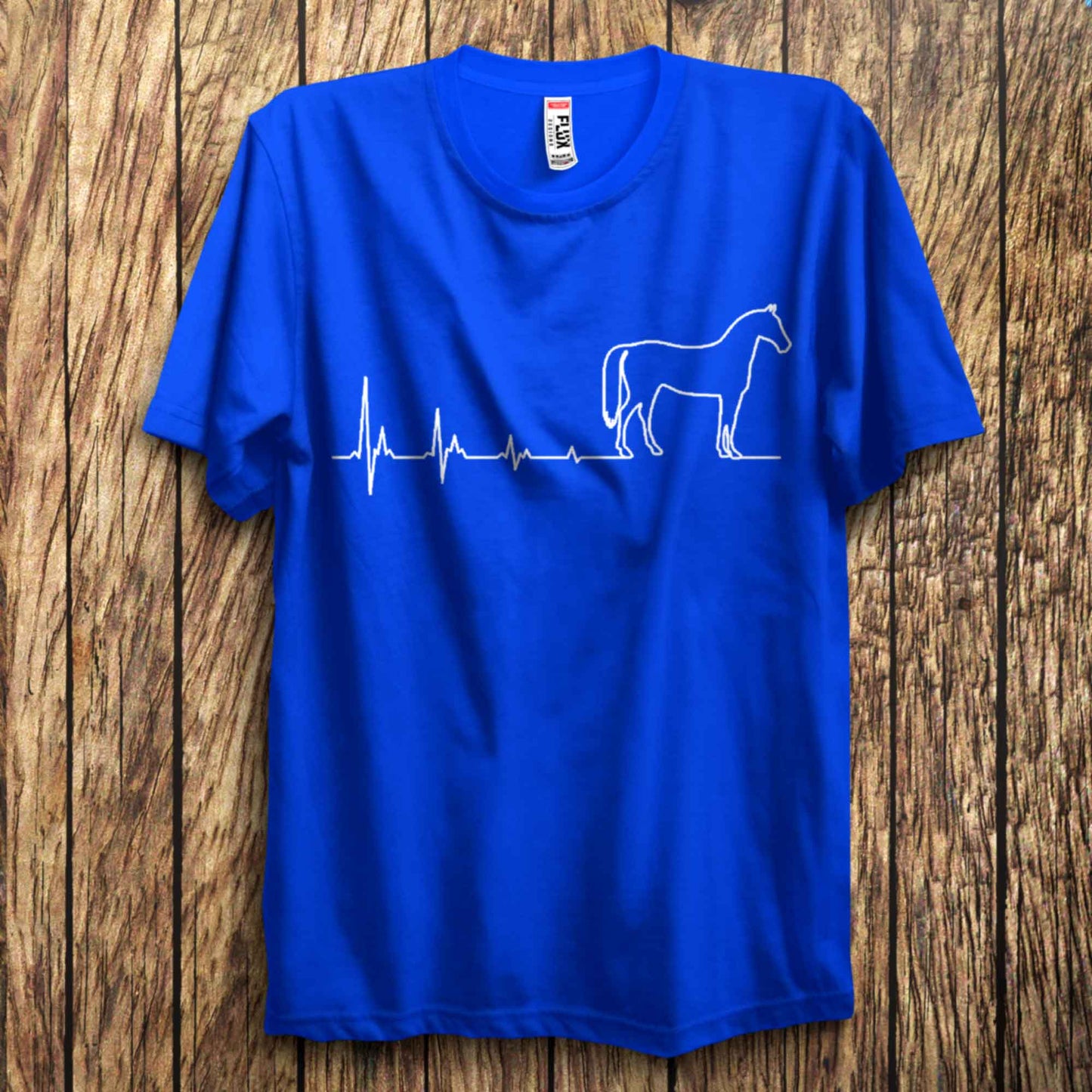 Horse Heartbeat T Shirt