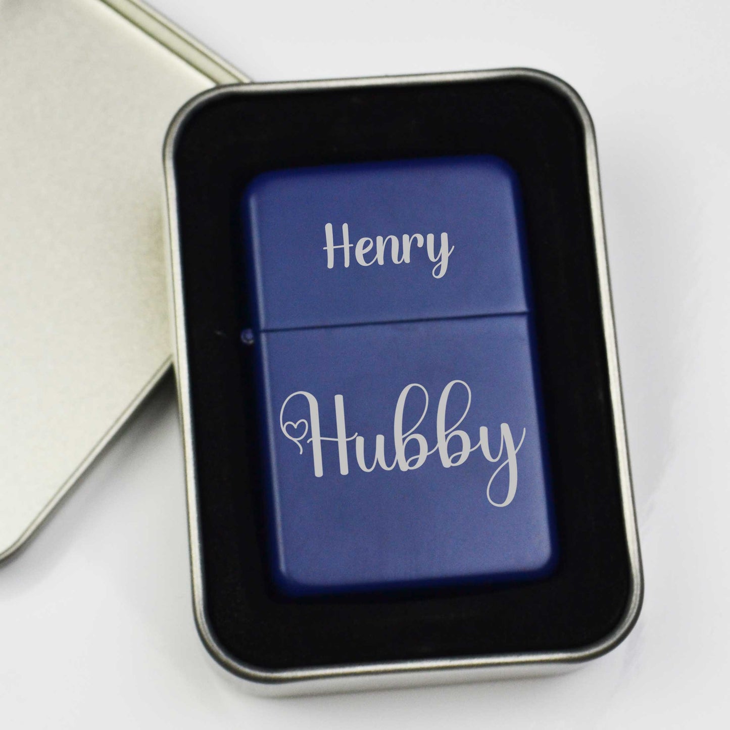 Personalised Wifey Hubby Valentines Gift Lighter