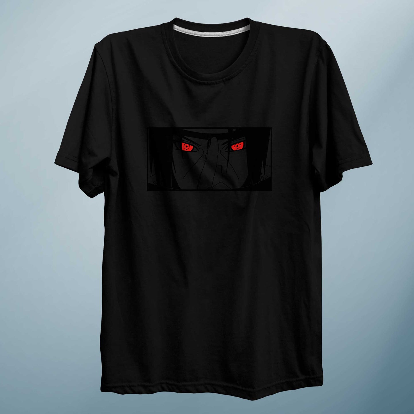 Itachi Anime Shirt Blackout Anime Art Classic T Shirt - FLUX DESIGNS