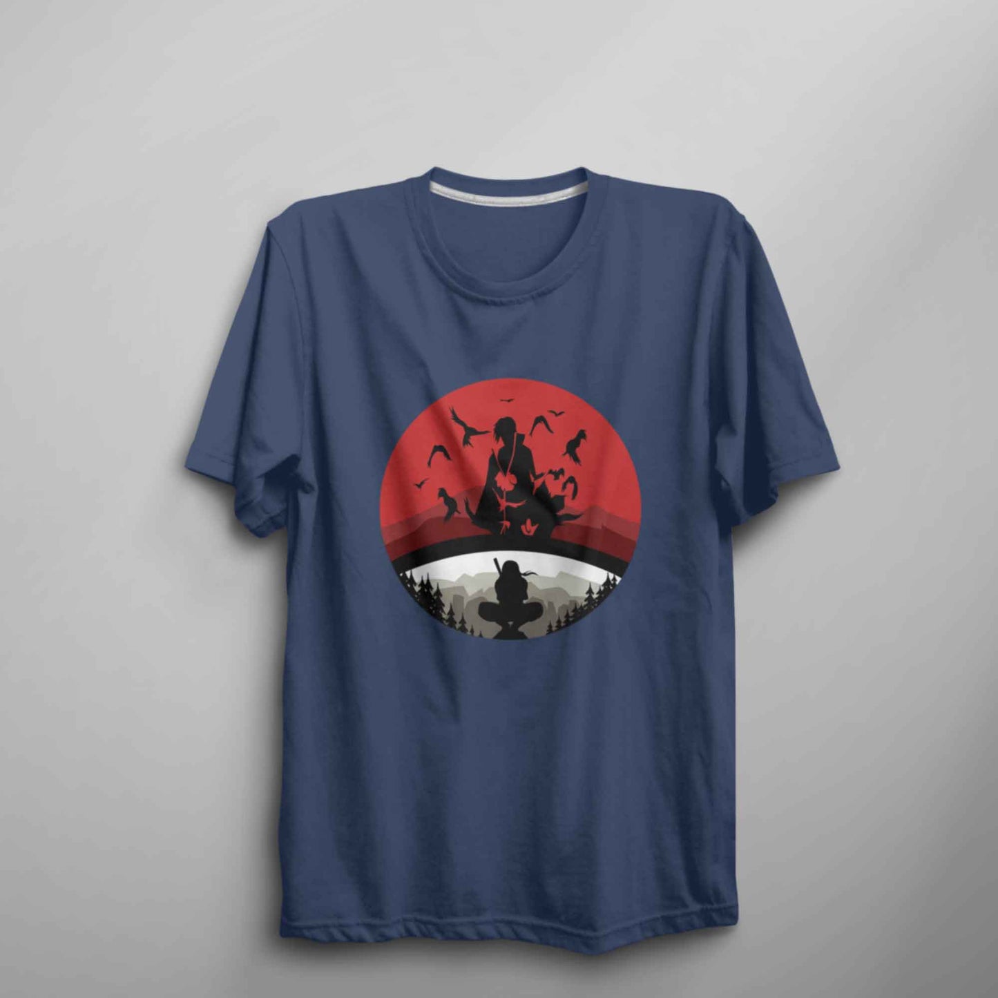 Itachi T Shirt Uchiha Emblem - FLUX DESIGNS