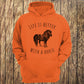 Life Is Better With A Horse Circular Design Unisex Hoodie