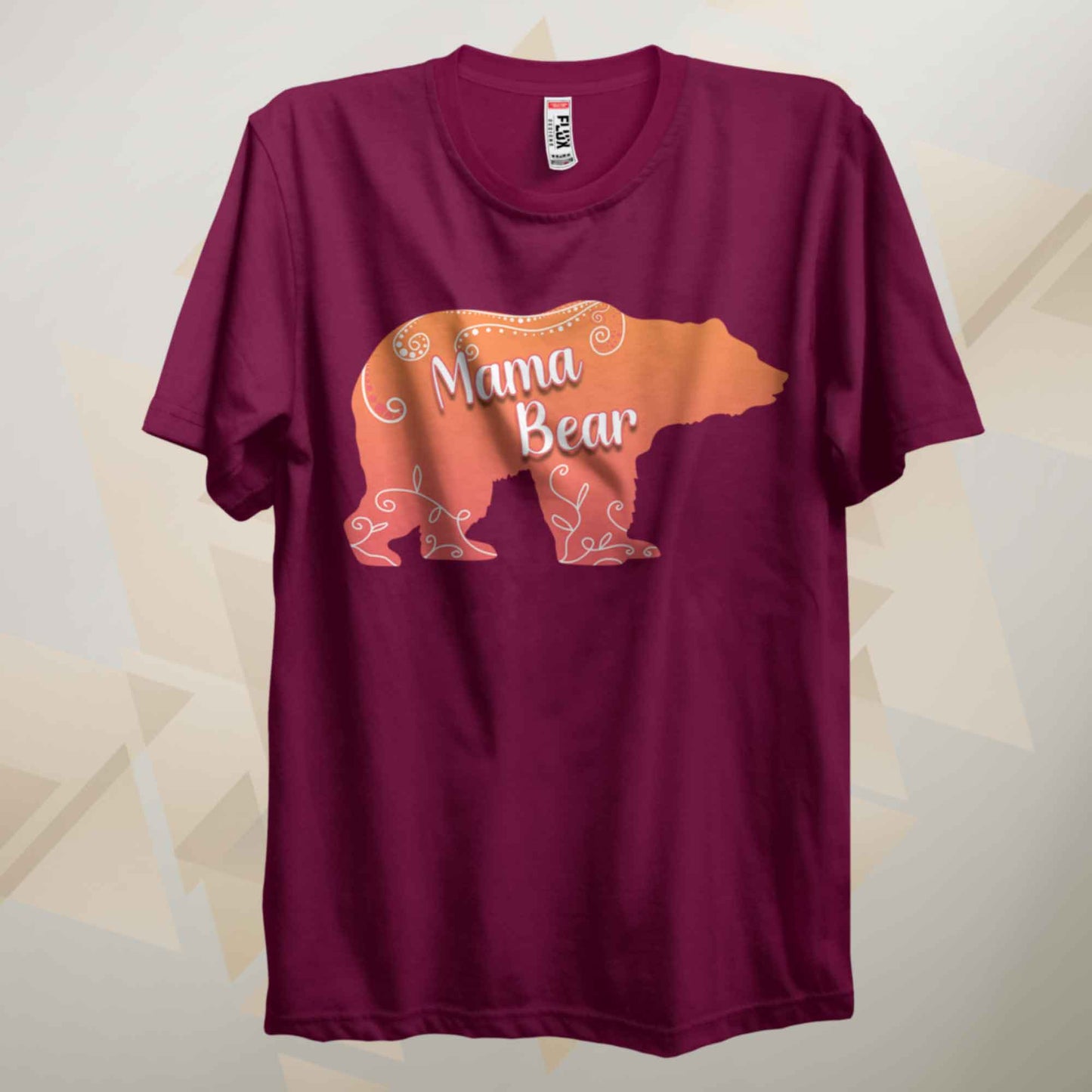 Mama Bear Sunset T Shirt