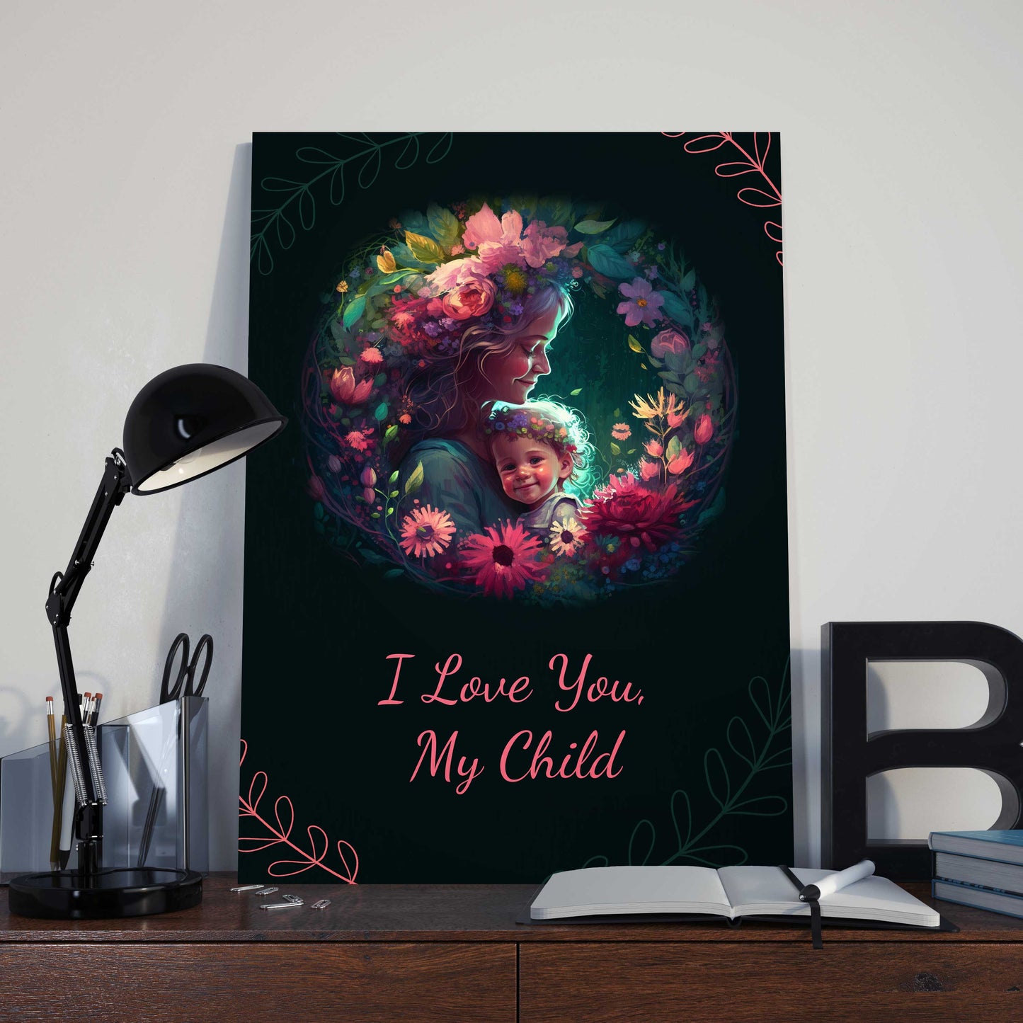 I Love You My Child Metal Poster