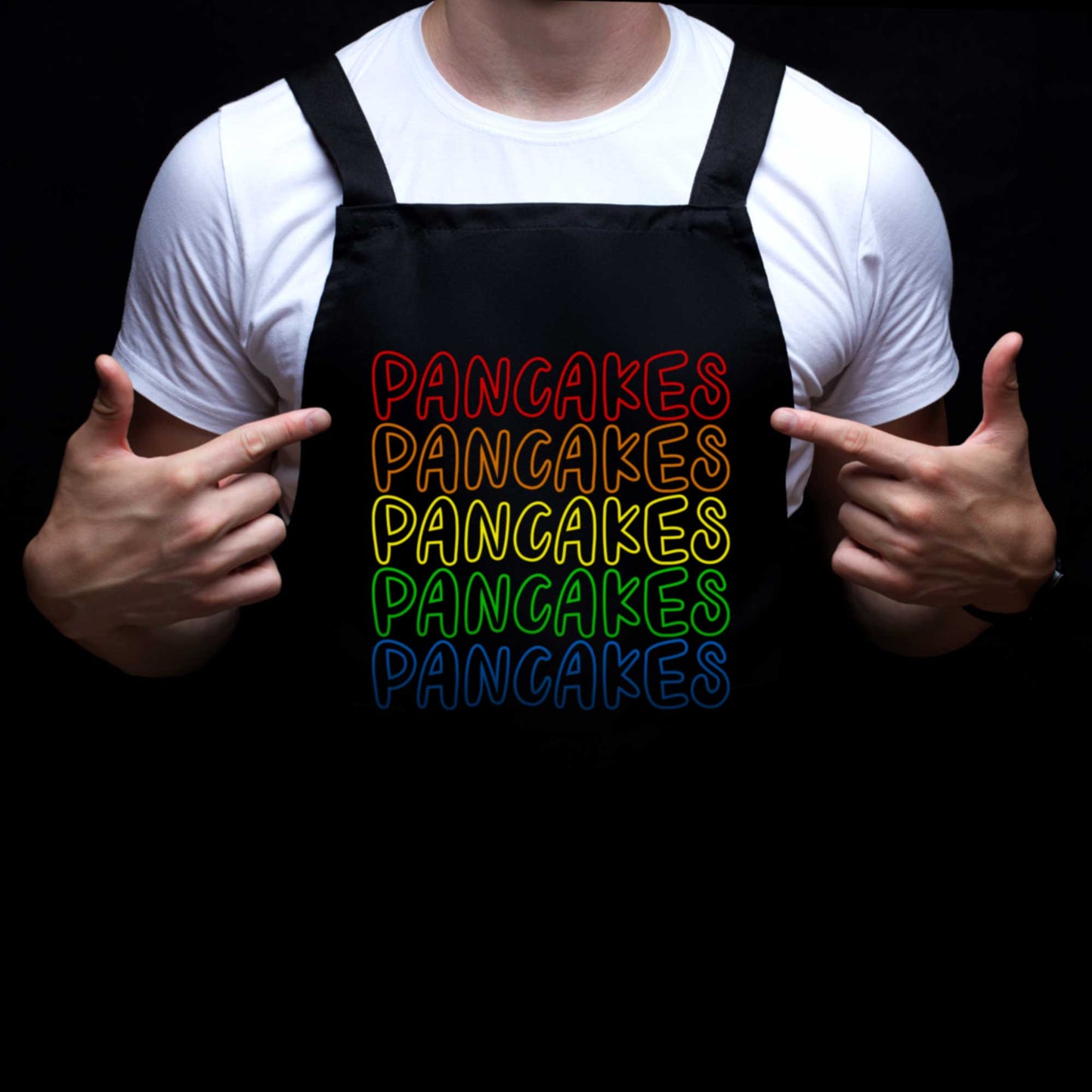 Rainbow Pancakes Apron