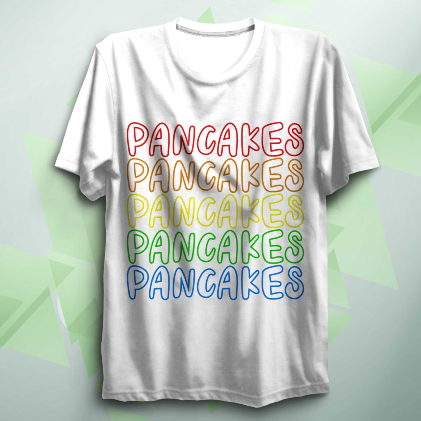 Rainbow Pancakes Classic T Shirt